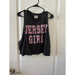 Jersey‎ Girl Bling Crop Top